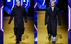 Le retour des acteurs cultes à la fashion week : les Papas-Prada Jeff Goldblum et Kyle MacLahlan défilent avec classe