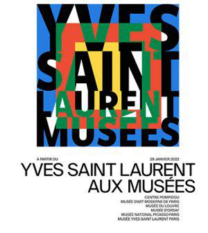 L’œuvre d’Yves Saint Laurent investit les grands musées parisiens