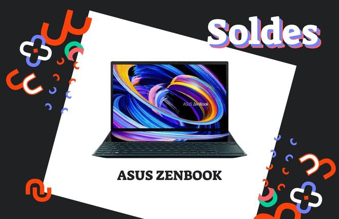 L’Asus Zenbook avec double écran profite de 350 € de réduction durant les soldes