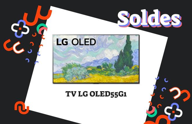 En solde, le TV LG OLEDG1 de 55 pouces coûte aujourd’hui 800 € de moins