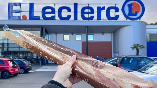 Baguette à 29 centimes : en Normandie, les clients d’un hypermarché Leclerc plébiscitent la démarche