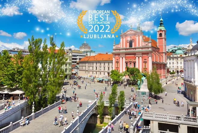 « European Best Destinations 2022 » : les voyageurs ont choisit Ljubljana (Slovénie)