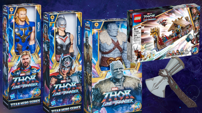 Découvrez les jouets Hasbro et LEGO du film Thor : Love & Thunder