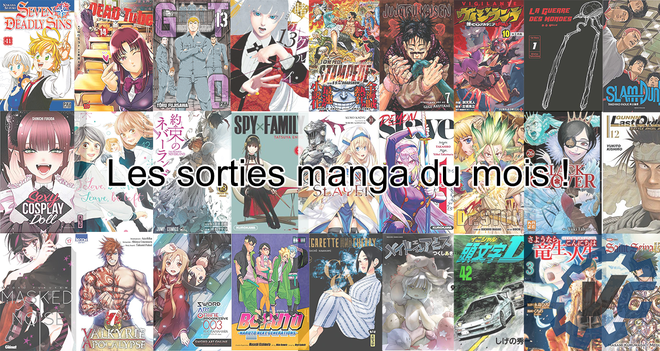 Les sorties manga de avril 2022 !