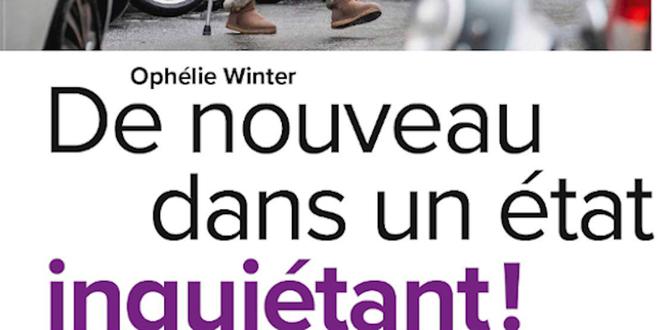 Ophélie Winter, fuite de la Réunion,  de nouveau dans un état inquiétant
