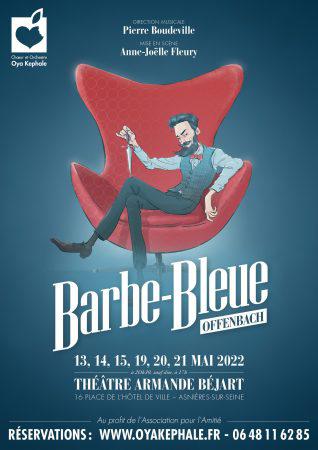 Oya Kephale de retour à Asnières avec l’opéra-bouffe “Barbe-Bleue”