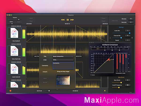 Frequency Music Mac – Studio de Production de Musique (gratuit)