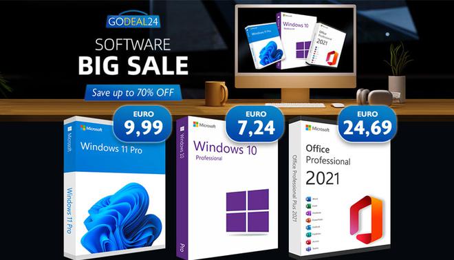 Bon Plan : Windows 10 Pro : la licence à vie à 5,56€ et d’autres promos