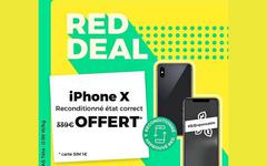RED by SFR vous offre un iPhone X, découvrez comment l’obtenir