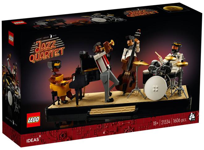 Nouveauté LEGO Ideas 21334 Jazz Quartet : l’annonce officielle