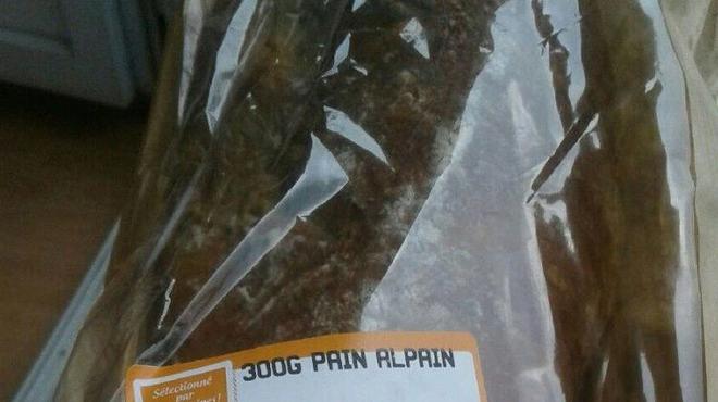 Rappel produit : Pain l’Alpain 300g de marque Carrefour