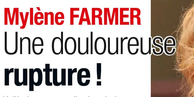 Après sa rupture avec Benoît Di Sabatino, Mylène Farmer annonce une autre mauvaise nouvelle