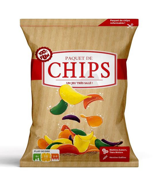 Paquet de Chips. Un jeu qui file la patate