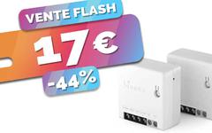Seulement 17€ les 2 modules Zigbee Sonoff ZBMINI compatibles Philips Hue (-44%)