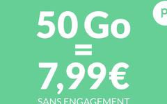 Ce forfait mobile avec le réseau SFR est fou, 50 Go pour moins de 8 euros!