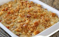 La meilleure recette de crumble de courgettes au poulet au Thermomix pour le dîner de ce soir