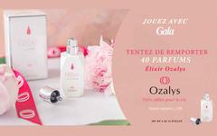 40 parfums L’élixir Ozalys offerts
