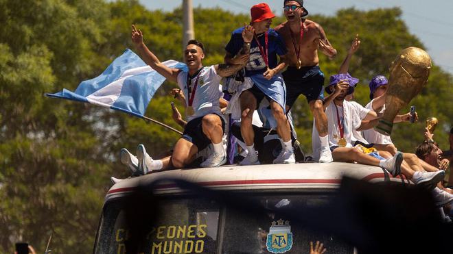 Célébrations après le Mondial : «Pour les Argentins, Mbappé est devenu la figure qu’il fallait faire plier»