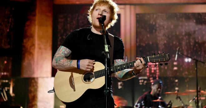 Ed Sheeran en concert à Paris en 2023