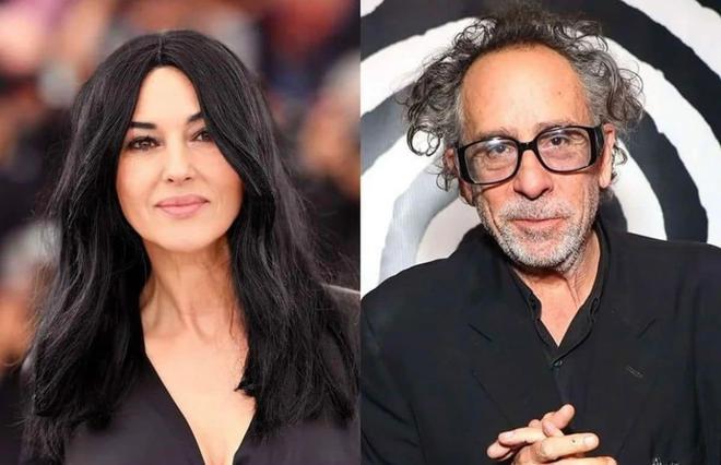 Monica Bellucci officialise son couple avec le célèbre réalisateur Tim Burton
