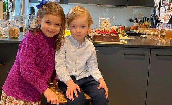New photos of Prince Liam were released on his 4th birthday