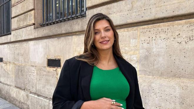 L'ex-Miss France Camille Cerf a accouché de son premier enfant