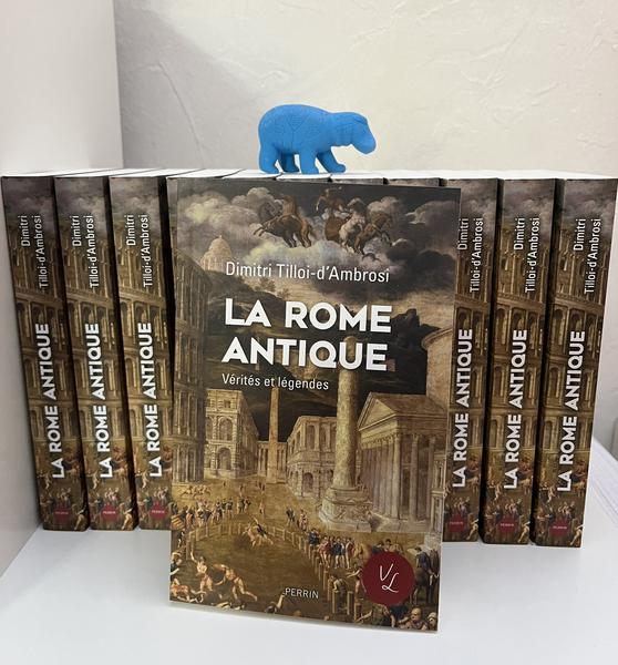 Résultats du Jeu-Concours : La Rome antique : vérités et légendes de Dimitri TILLOI-D’AMBROSI aux éditions Perrin