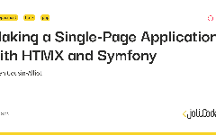 Making a Single-Page Application with HTMX and Symfony