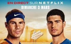 Tennis : un match d’exhibition Nadal-Alcaraz organisé par Netflix en mars prochain