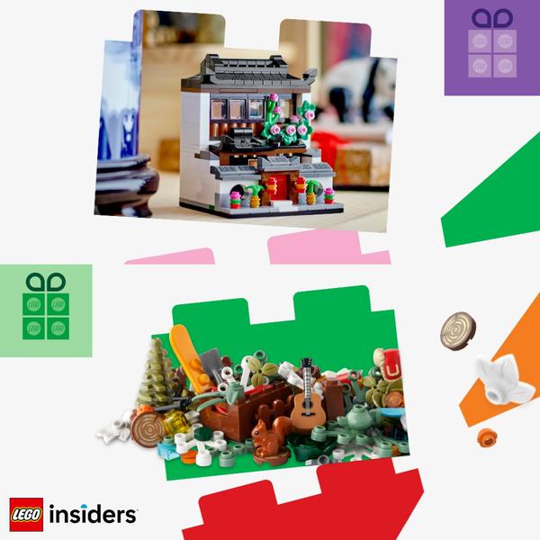 Sur le Shop LEGO : le set 40599 Houses of the World 4 et le polybag 40610 Winter Fun Add-on Pack sont offerts