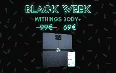 La balance Withings Body+ avec 30% de réduction – Black Week