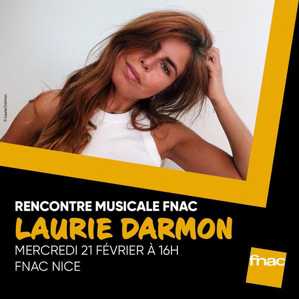 Laurie Darmon en dédicace à la Fnac de Nice le 21 Février