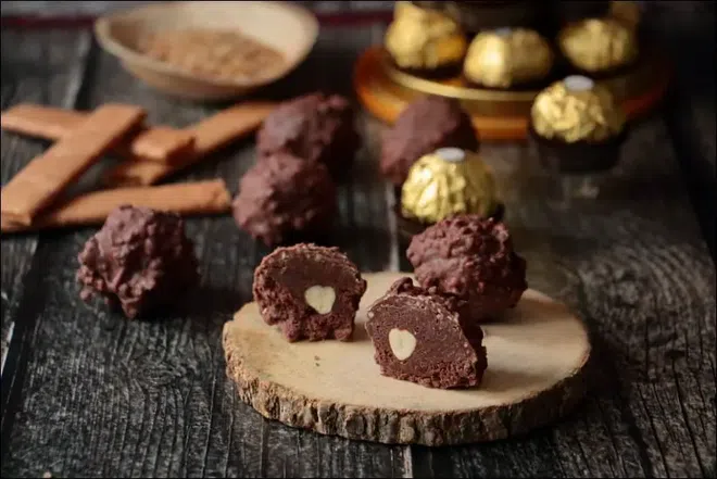 Rochers chocolat-noisettes façon Ferrero rocher