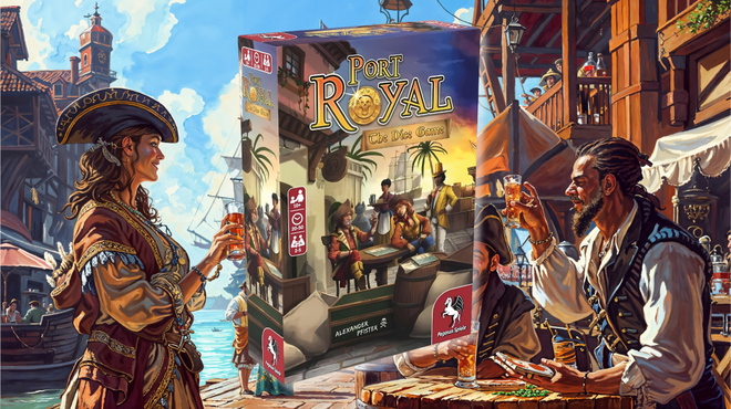 Port Royal: The Dice Game. Dés, doublons et dangers