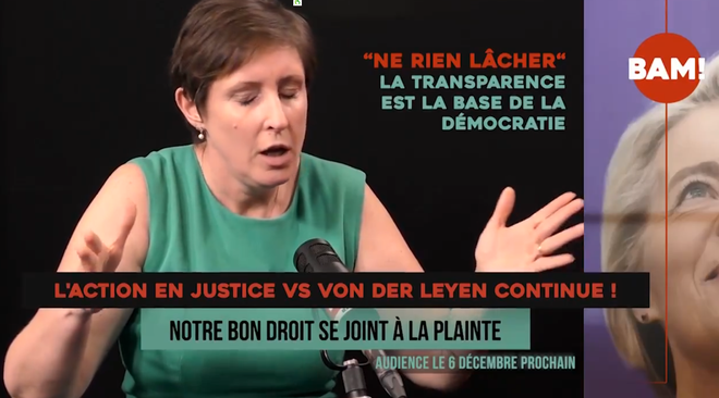 L’action judiciaire contre Ursula von der Leyen continue malgré sa réélection