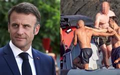 Emmanuel Macron photographié en vacances en bonne compagnie… les photos font jazzer !