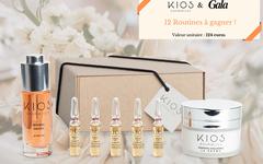 12 Routines de soins KIOS Cosmetics offertes