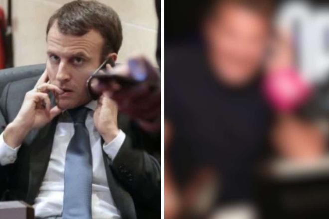 Emmanuel Macron met un râteau à un célèbre animateur en direct