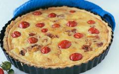 Quiche poulet et tomates cerises au Thermomix