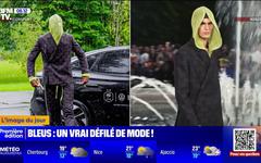 Cagoule verte, talons... L'arrivée des Bleus à Clairefontaine devient la Fashion Week des footballeurs