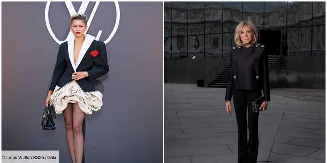 PHOTOS – Brigitte Macron, Zendaya… Louis Vuitton clôture en majesté la Fashion Week de Paris