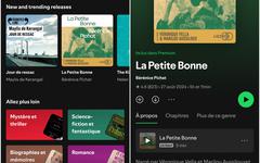 Spotify propose maintenant les livres audio en France