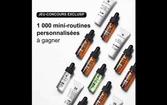 1000 routines de 3 échantillons SkinCeuticals offertes