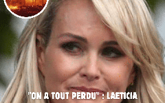 « On a tout perdu » : Laeticia Hallyday bouleversée, sa maison a été ravagée par les flammes