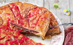 Galette des rois aux fruits rouges