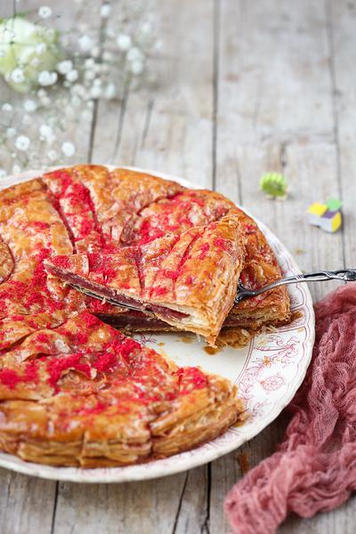 Galette des rois aux fruits rouges