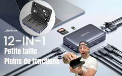 Test et Avis : Station d’Accueil USB-C 12 en 1 OmniCase 2 Pro