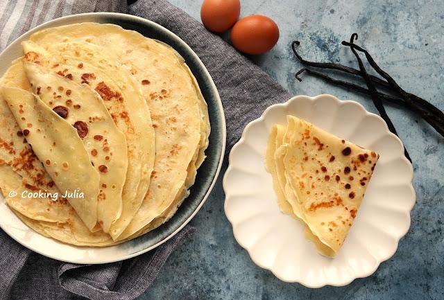 CRÊPES À LA VANILLE DE CYRIL LIGNAC