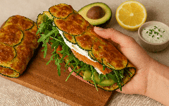 Oubliez le pain et les tortillas : ce wrap de courgette croustillant, hyper gourmand et sans gluten les détrône tous !