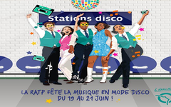 Paris. La station « Jaurès » de la RATP se transforme en disco pour la fête de la musique